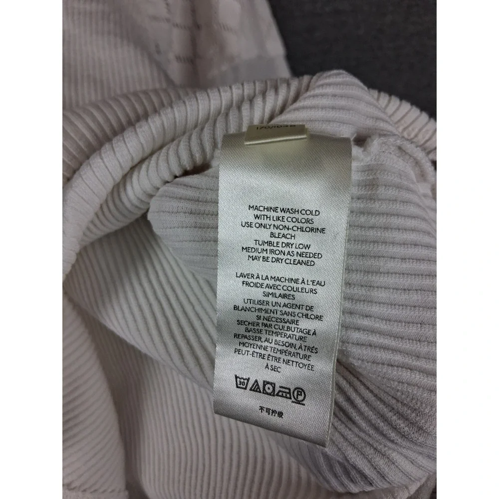 Free People Womens Shirt L White Ivory Love Too Much Ballon Sleeve Boho